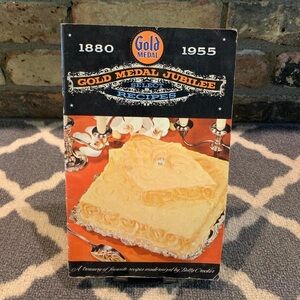 Vintage Gold Medal Julbilee recipe cookbooks from 1880-1955